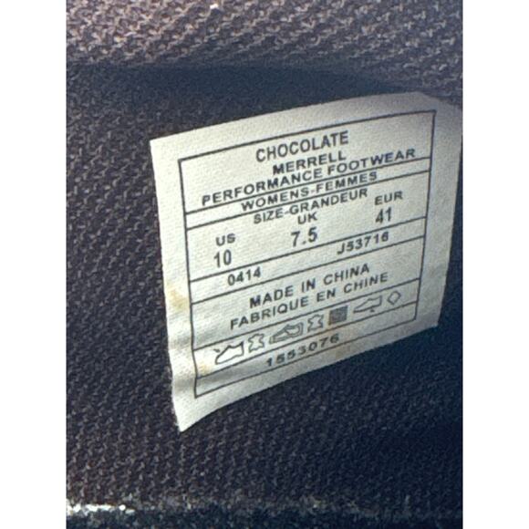 Merrell Shiloh Leather Harness Mule Slip-On Clogs western cowgirl brown 10 - Picture 11 of 14